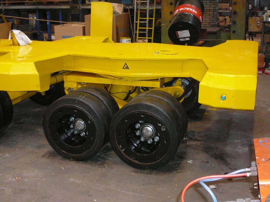 Foto wielstel hefwagen